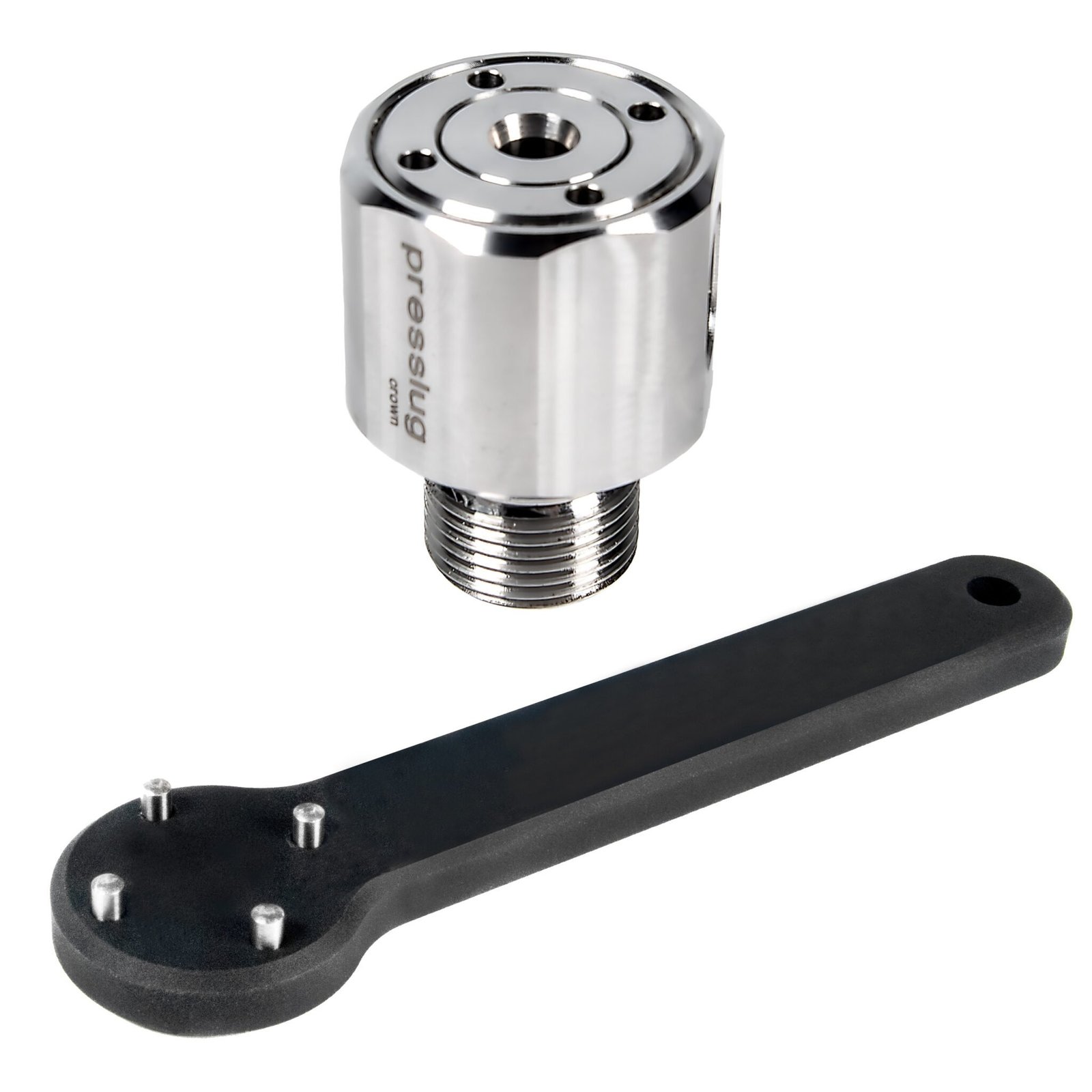 Alternative view of Presslug Crown Kit with Spanner Tool