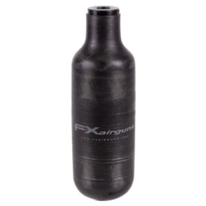 Alternative view of FX 300cc Carbon Fiber Bottle w/ Valve