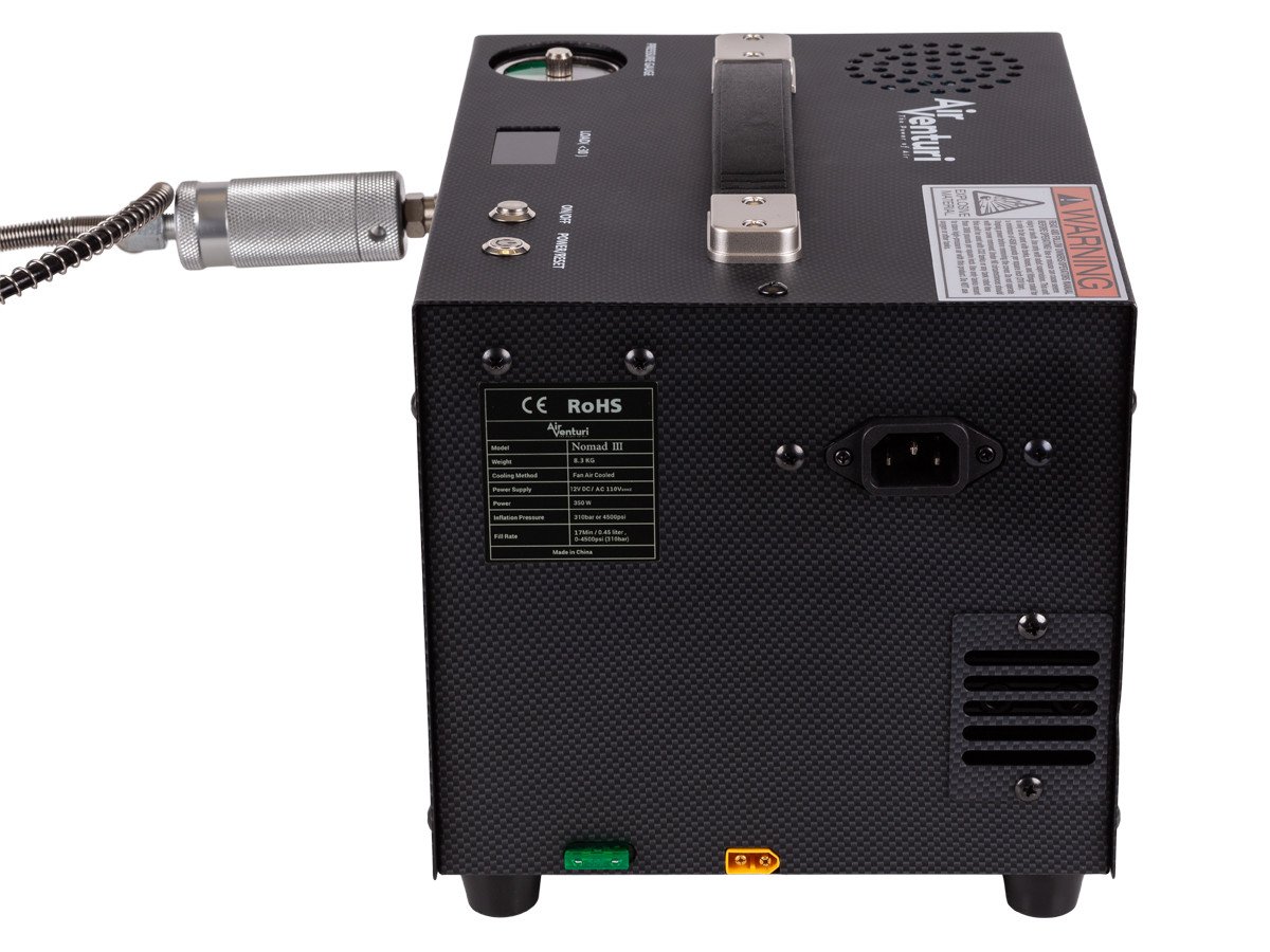Air Venturi Nomad III Portable Compressor, 4500 PSI – Bild 8