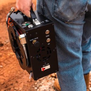 Alternative view of JTS COMP1 Portable Compressor, 4500 PSI