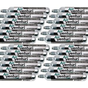 Air Venturi 90 Gram CO2 Cylinders, 24 Pack (*)