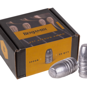 Benjamin .457 Caliber Flat Nose, 350 Grains - 50 ct