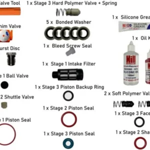 Alternative view of Service Kit Hill Compressor 100 hours